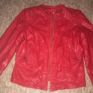 VINTAGE SAINT LAURENT CLASSIC LEATHER JACKET